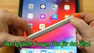 Der Logitech Crayon Pen für das iPad #ApplePen #LogitechPen