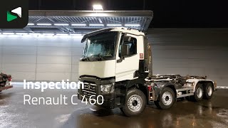 شاحنة ذات الخطاف Renault C 460 8X4 21tons HIAB XR21Z61 Containersystem Big-Axle Automatic | صورة 4 - Autoline