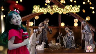 MARY&#39;S BOY CHILD  || Christmas Song with Lyrics [ Lagu Natal ] ~ Jessalyn CES