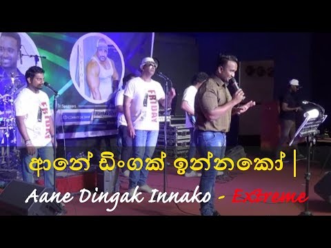 ආනේ ඩිංගක් ඉන්නකෝ | Aane Dingak Innako | Live | Extreme @ Ridma Tharanaga 2019