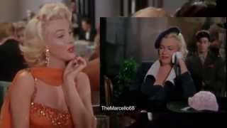 MARILYN MONROE - Gentlemen prefer Blondes - The Movie scene - When Love goes Wrong (High Quality)