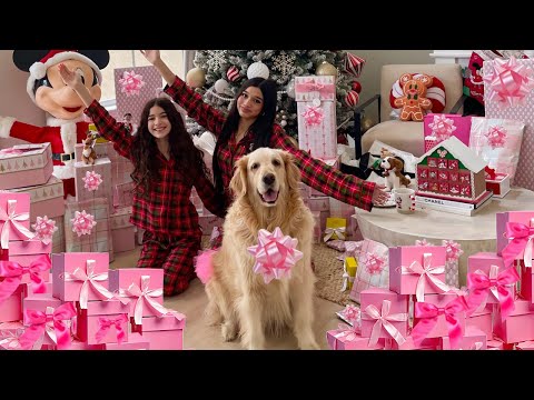 CHRISTMAS MORNING OPENING PRESENTS 2024