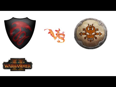 Total War Warhammer 2 Vampire Counts vs Norsca (Romenruiz)