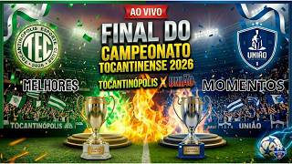 MELHORES MOMENTOS: TOCANTINÓPOLIS X UNIÃO | FINAL - CAMPEONATO TOCANTINENSE 2026