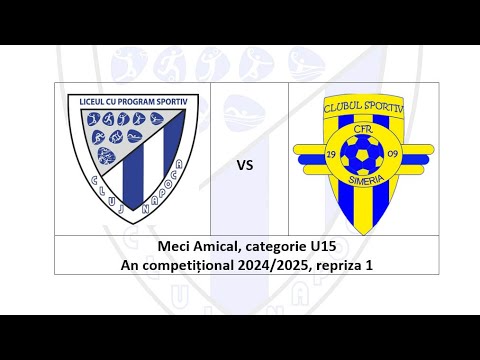 (4K) Amical U15 - LPS Cluj-Napoca vs CS CFR Simeria, repriza 1