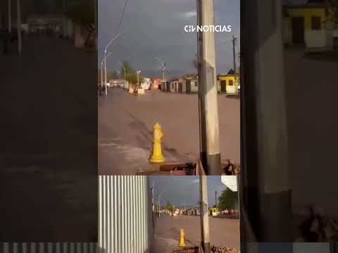 Las impactantes imágenes que dejan las fuertes lluvias en región de Atacama | #CHVNoticias