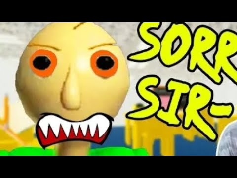 Sabse Darawana Teacher - Baldi BasicsHorror Game (Scary Reactions)#viral