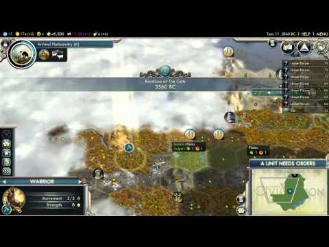 Civilization 5 Deity Challenge 12 The Celts P01
