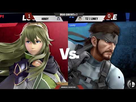 DOJO CIRCUIT #7   SSBU   HIROY VS TZ LINKY  WINNERS QUARTERS