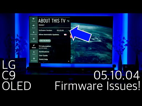 LG C9 OLED - 05.10.04 Firmware Issues! - Dolby Vision/Apple TV 4K