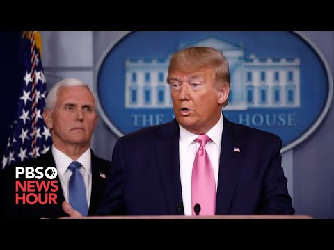 WATCH: White House coronavirus task force holds news briefing — March 26, 2020