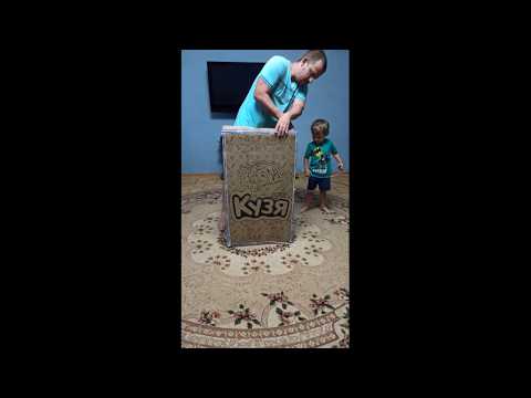 Распаковка растущего стульчика Павлин от МФ 'КУЗЯ'