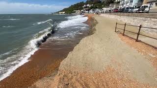 Ventnor beach re-arrangement, April 2026