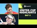 Ruud vs Griekspoor; Sonego v Zverev, Kerber's Return and Swiatek | United Cup 2024 Day 2 Highlights