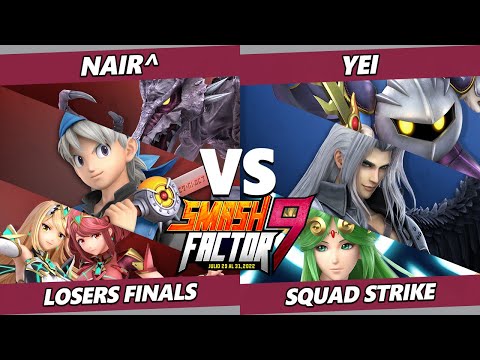 Smash Factor 9 Losers Finals - Nair^ Vs. Yei - SSBU Ultimate Tournament