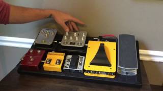 Video thumbnail for Sky City Gear - Acoustic Pedal Board - radial firefly d.i. by 3 Minute Genius