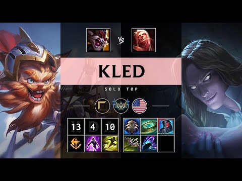 Kled Top vs Vladimir - NA Challenger Patch 25.13