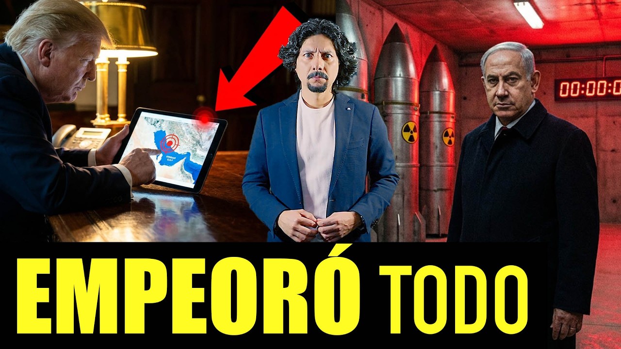 ÚLTIMA HORA. EE.UU. e Israel cometen una LOCURA en Irán: ¿Se plantea Israel la opción nuclear?