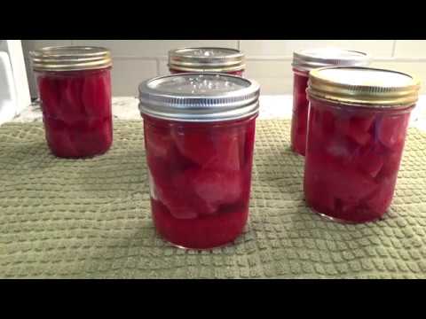 CANNING BEETS - Non-Pickled