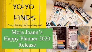 More Happy Planner 2020 Release at Joann's