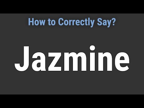 How to Pronounce Name Jazmine (Correctly!)