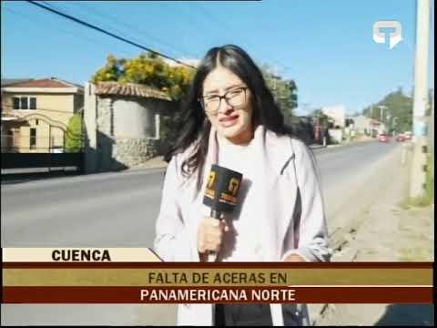 Faltas de aceras en Panamericana Norte