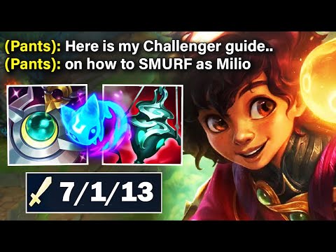 NEW CHAMPION MILIO IS HERE!! - Challenger Guide on How to Play Milio in Season 13