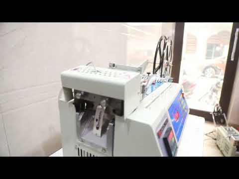 Jack Fang Trademark Cutting Machine I Label Cutting Machine I Satin & Taffeta Ribbon Cutting Machine