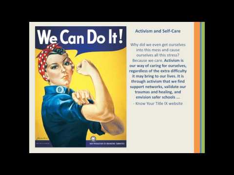 Self Care Strategies and Activities Webinar