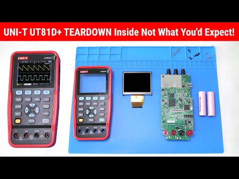 UNI-T UT81D+ Teardown – Schockierender Einblick und ehrliche Bewertung!