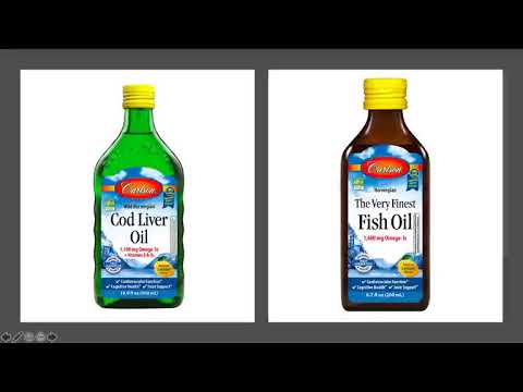 The Difference between Fish Oil and Cod Liver Oil