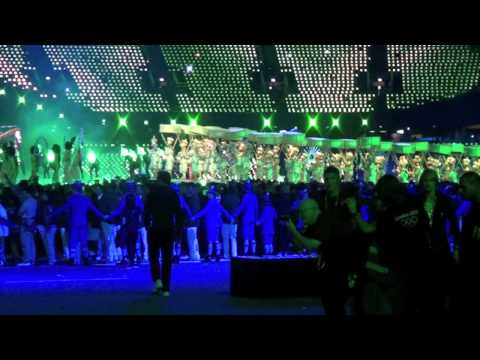 London 2012 Olympics Rio Flag Handover - Part 2: The Show