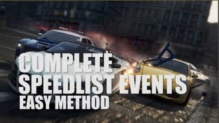 Need for Speed: Most Wanted - Easy Method for Completing SpeedList Events in Multiplayer