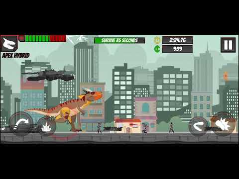 Best Dino Game - Hybrid Apex Dinosaur World Rampage /// Android Gameplay Simulator Dino