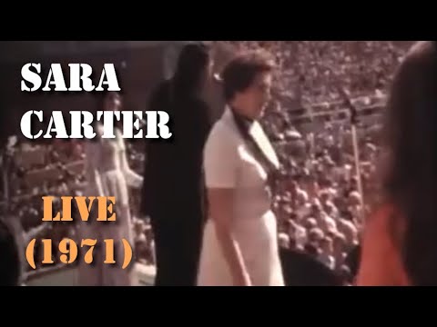 Sara Carter - Live At Gate City Johnny Cash Concert (1971) Rare Footage!