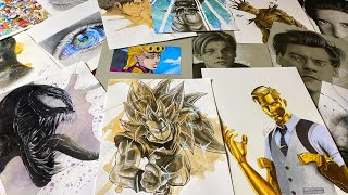 TUTTI I MIEI DISEGNI DEL 2020 (Ho Disegnato come un drago)