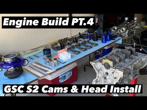 Genesis Coupe 2.0T Engine Build Pt.4 | GSC S2 Cams & Head Install