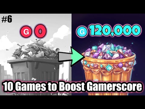 10 Easy Games To Boost Gamerscore! Xbox Achievement Hunting