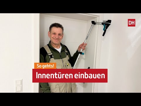 Zarge in Maueröffnung ohne Schnickschnack einbauen!