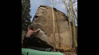 Video thumbnail of Aspen Arete Sit Start, V6. Guanella Pass