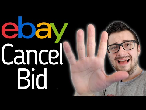 How To Cancel/Retract A Bid On An Ebay Auction