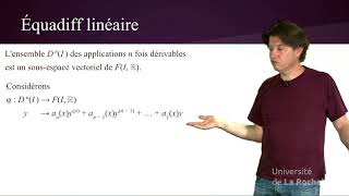 Équation différentielles linéaires d'ordre 1