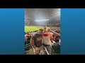 Dutch fan in Houston for World Cup takes in Astros game