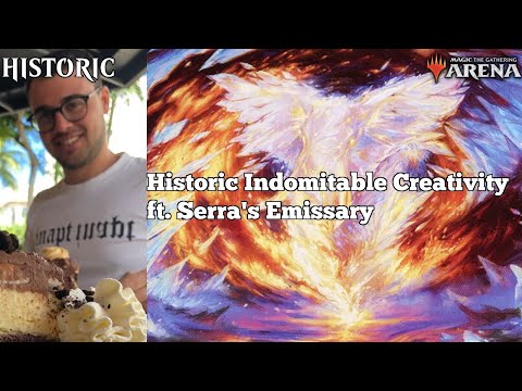 Historic Indomitable Creativity ft. Serra's Emissary | Historic | MTGArena