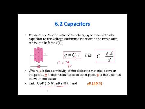 circuit chapter 6: capacitors and inductors
