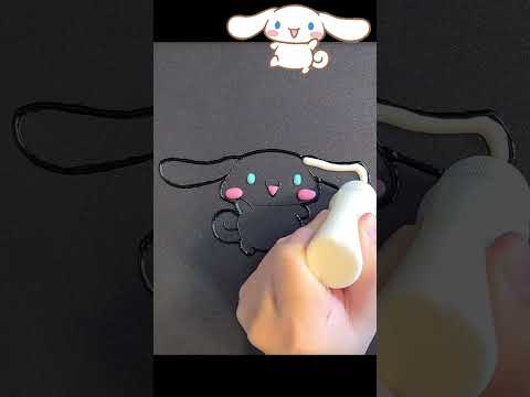 Sanrio Characters Pancake Art - Cinnamoroll #shorts