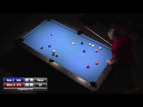 Mike Deitchman vs Bob Zack (8-Ball, Race to 20)