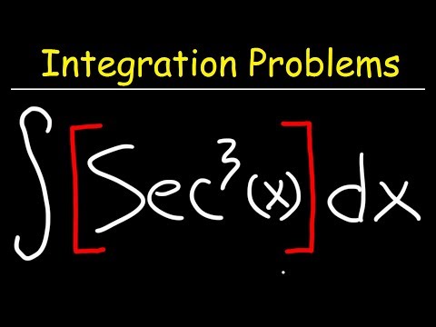Integral of sec 3x