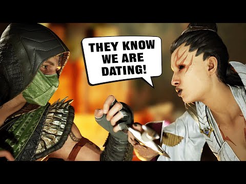 Mortal Kombat 1 - Reptile and Ashrah are Dating (Romance Intro Dialogues)