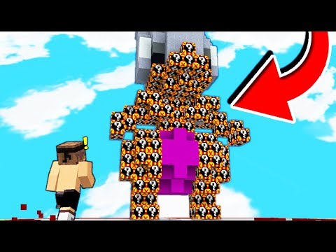 Minecraft ITA - DISTRUGGIAMO LA STATUA DI PIXELMON LUCKYBLOCK MEWTWO!